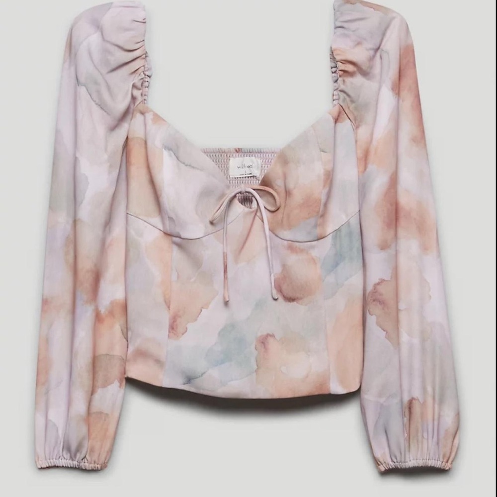 Wilfred Novella Pastel Long Sleeve Women's Top